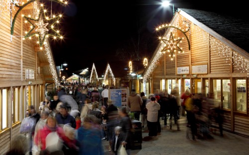 Trentham Shopping Village at Christmas